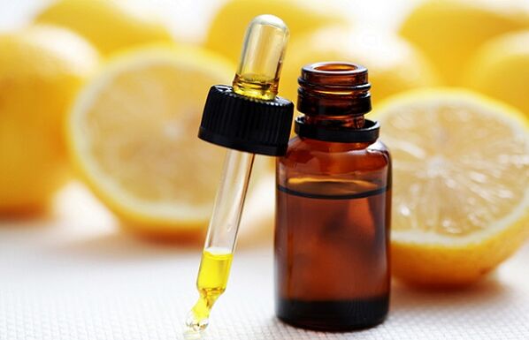 olio di limone per il ringiovanimento della pelle